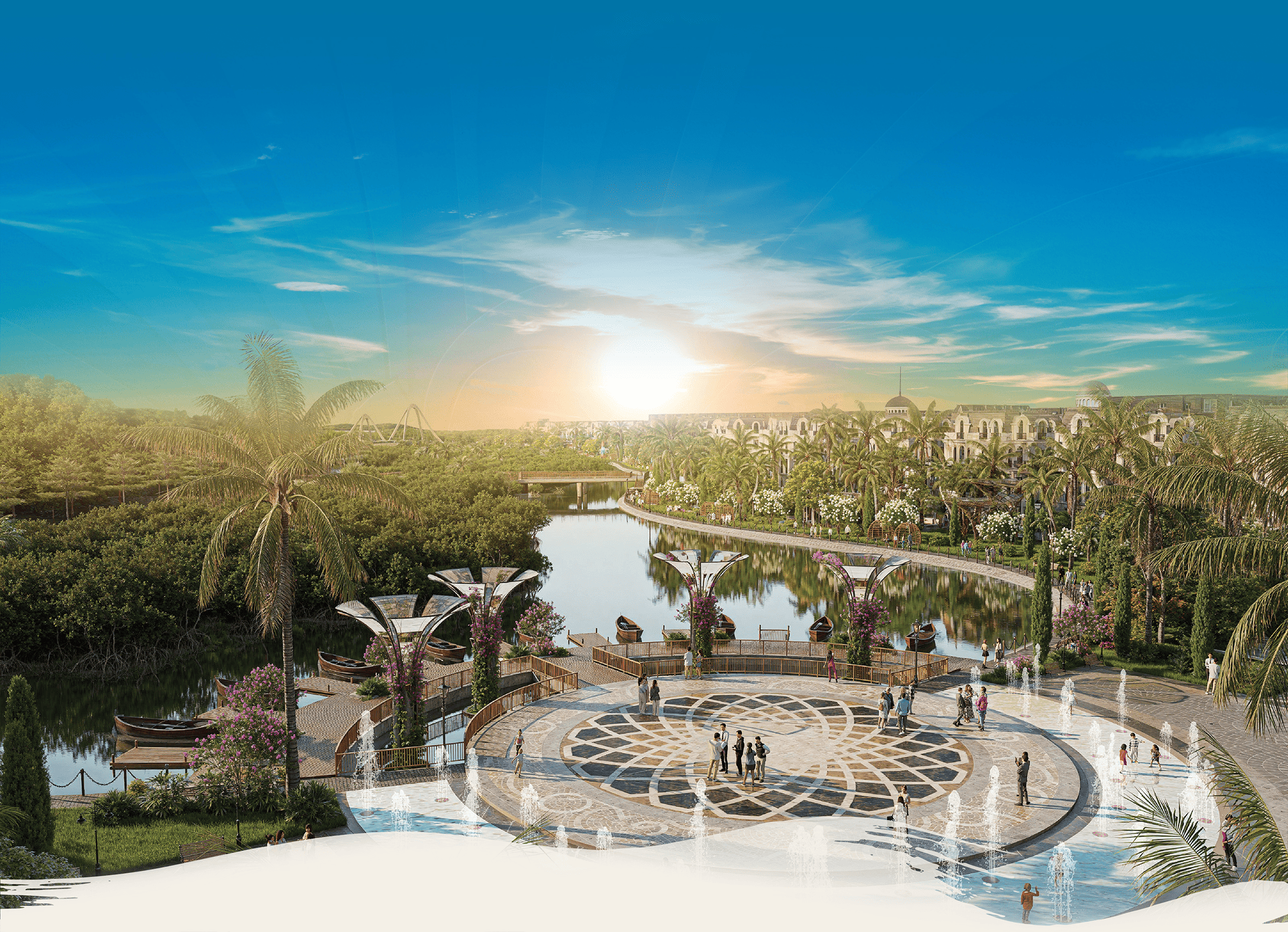 section tongquan background - Noble Palace Ha Long